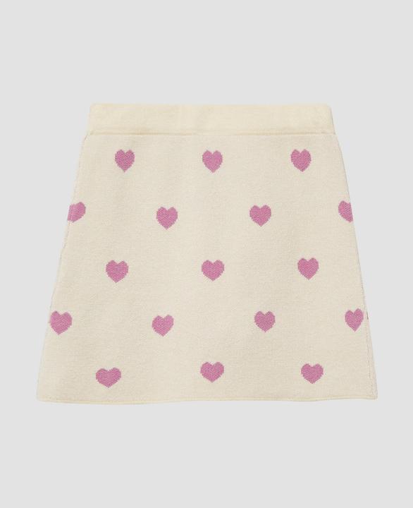 Produktbild s.Oliver Rock Kurzer Strickrock mit Herz-Muster (92)