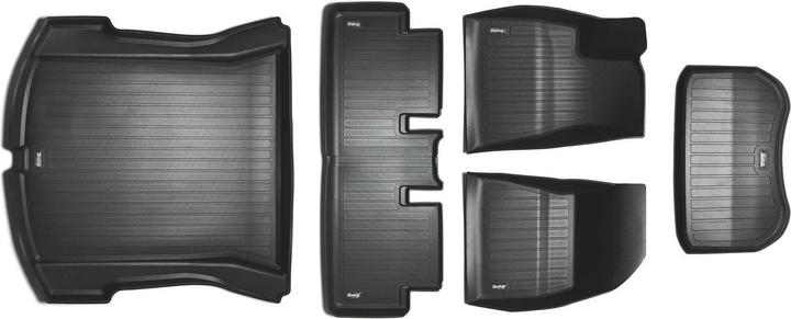 2befair Allwettermatten (1 jeu de 5 tapis de sol)