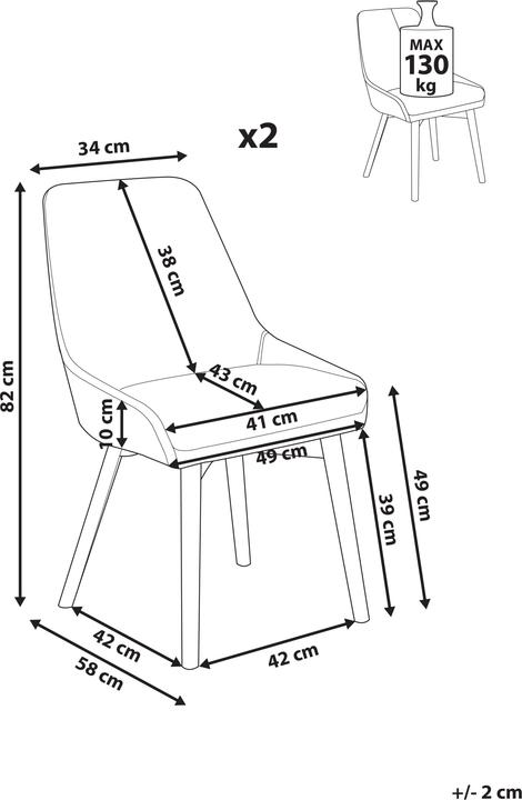 Image du produit Beliani Melfort