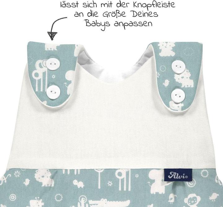 Image du produit Alvi Sacs de couchage Baby-Mäxchen Sac extérieur - Animals - (2.5 TOG)