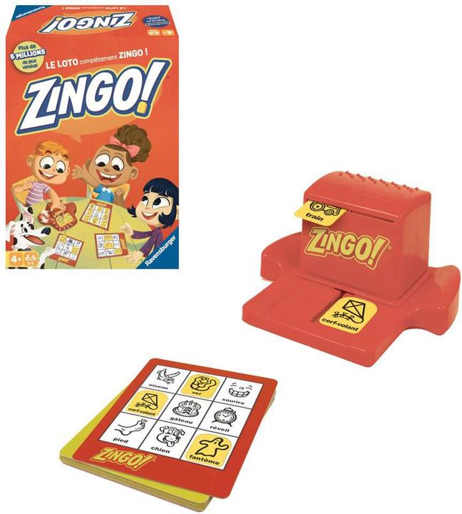 Immagine prodotto Ravensburger Zingo (Francese, 2 - 6 Giocatori)