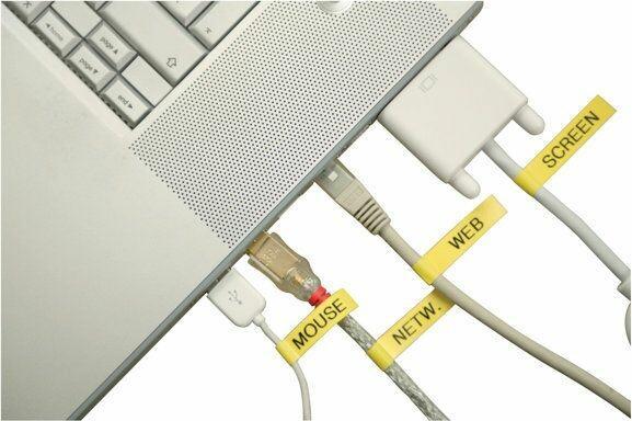 Image du produit Inkadoo Brother TZFX631 P-Touch noir sur jaune laminé 12mm x 8m noir jaune P-Touch (25.10 cm, Jaune)