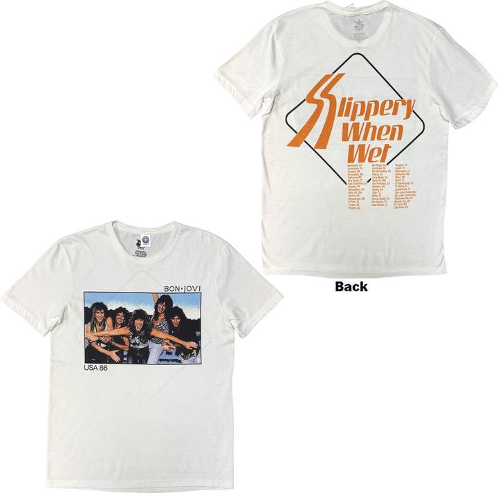 Produktbild Bon Jovi USA 86 Front & Back Print (S)