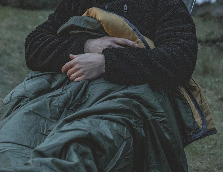 Produktbild Easy Camp Schlafdecke Falcon Blanket Green (dunkelgr?n, Modell 2025) (200 cm)