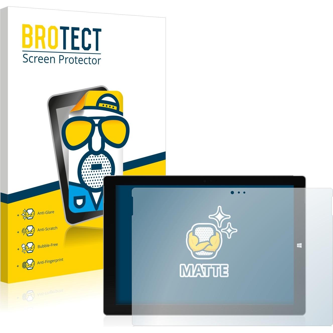 BROTECT Entspiegelungs-Schutzfolie Displayschutz Matt (2 Stück, Surface Pro 3), Tablet Schutzfolie