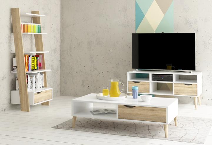 Produktbild Ebuy24 Bücherregal Napoli (55 x 48 x 180 cm)