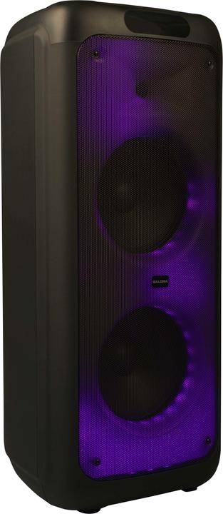 Actual product image Salora Party speaker XL1 - 2x 10 inch speakers - 50 watt - LED verlichting (5 h, Electrical connection)