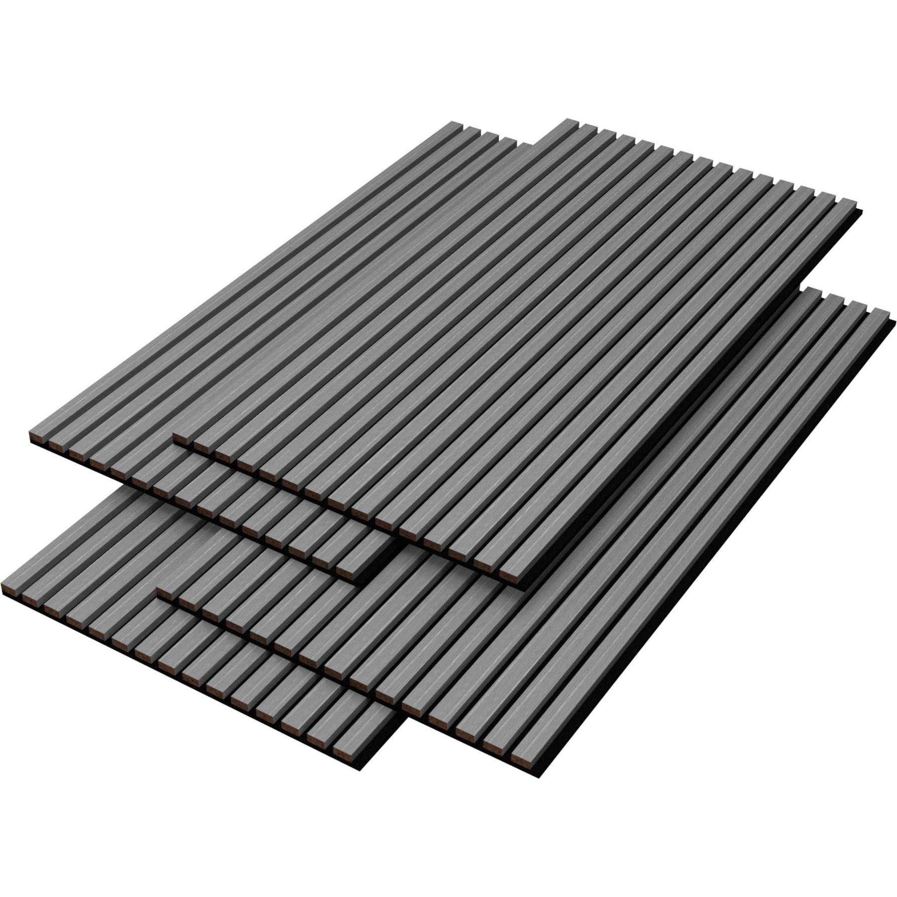 neu.holz Vang (4 Stk.), Raumakustik, Grau