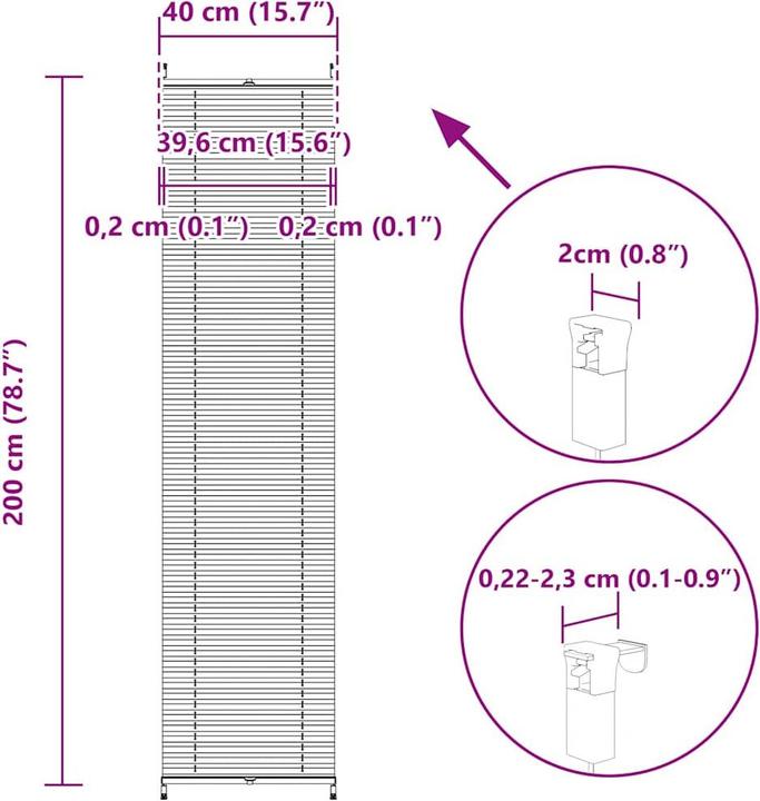 Actual product image VidaXL Dionis (70 x 150 cm)