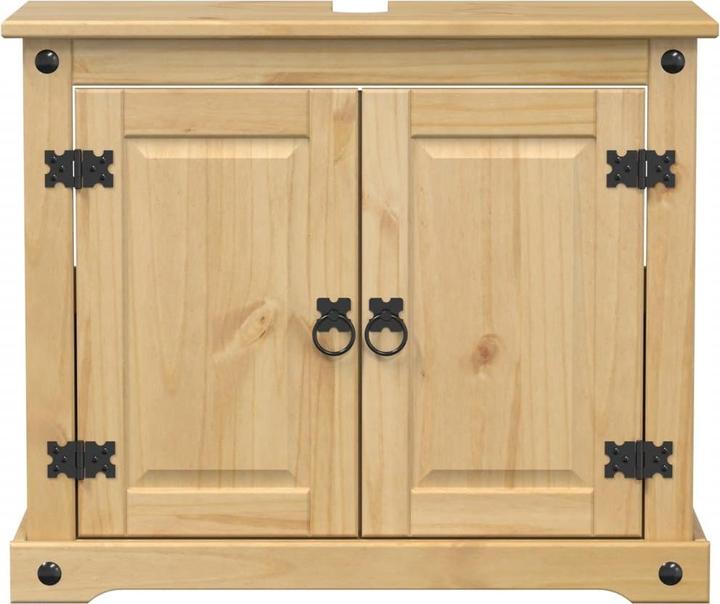 Actual product image vidaXL Corona washbasin base unit