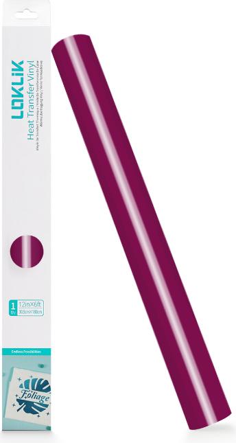 Produktbild Loklik Heat Transfer Vinyl Basic - Rose Red
