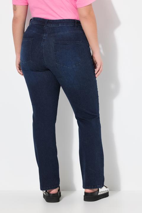 Produktbild Angel of Style Jeans Paula, Straight Fit, 3D-Blumendruck (46)