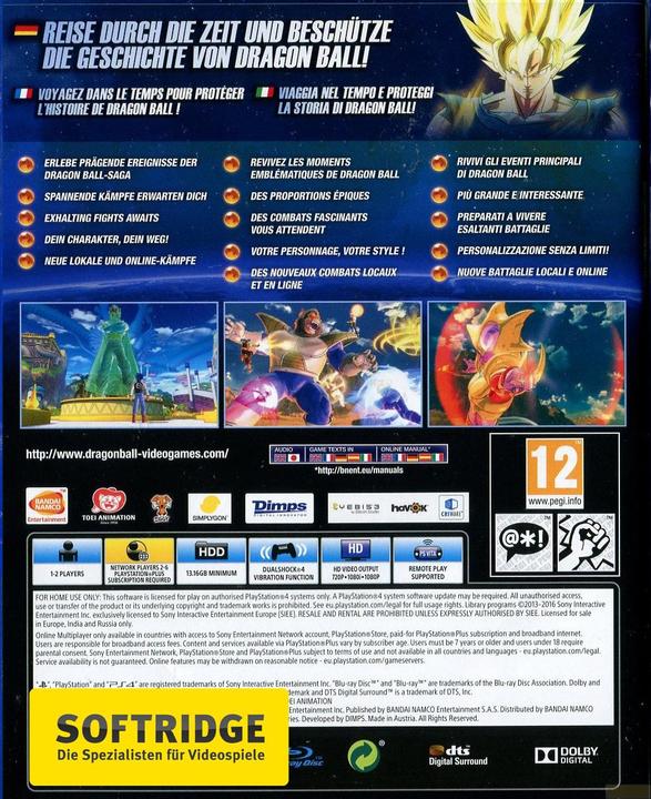 Produktbild Bandai Namco Dragon Ball Xenoverse 2 (PS4, Multilingual)