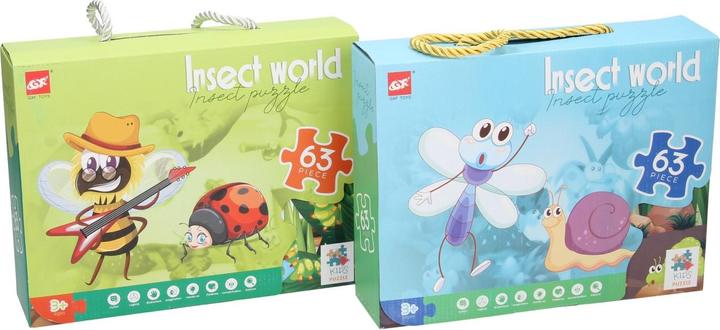Immagine prodotto Puzzle Insektenwelt, 63 Teile. (63 pezzi)