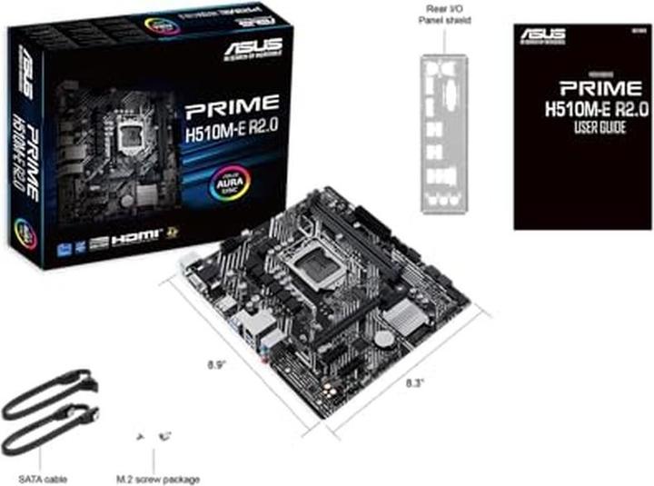 Produktbild ASUS PRIME H510M-E R2.0 (LGA 1200, Intel H510, mATX)