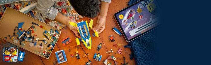 Immagine prodotto LEGO Missioni investigative della polizia acquatica (60355, LEGO City)