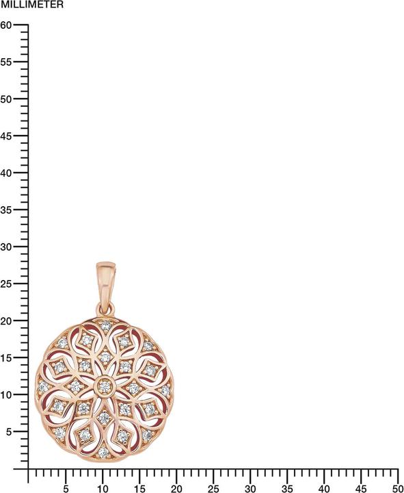 Image du produit Amor Ornement (Argent, Zircone)