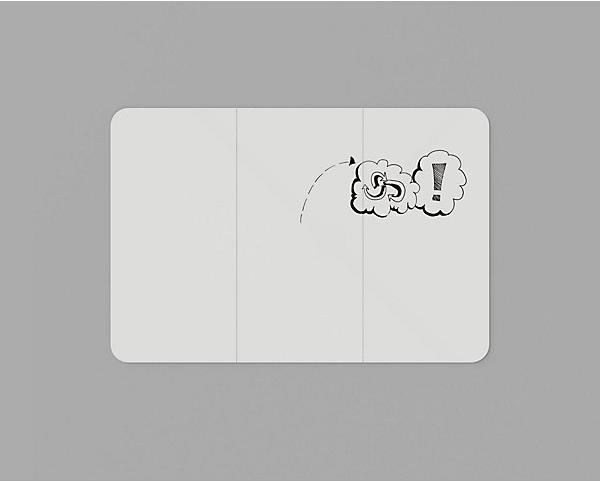 Actual product image smiT Design XXL whiteboard VisuWall