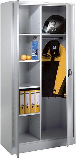 Actual product image Wardrobe multipurpose cabinet with e-lock (95 cm, 195 cm)