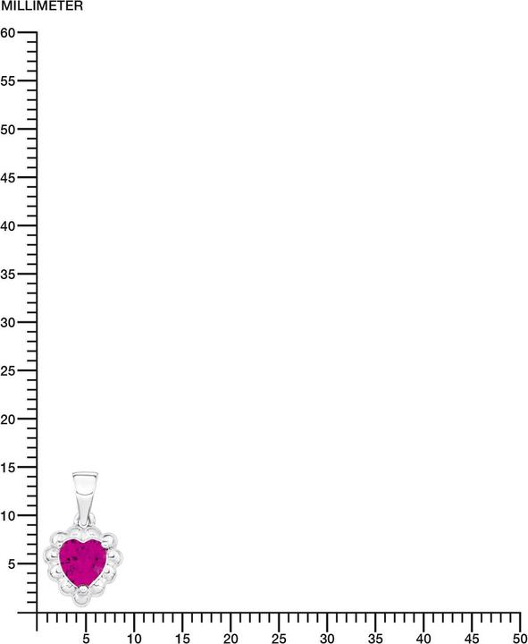 Image du produit Amor cardiaque (Argent, Zircone)