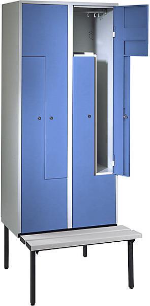 Light grey RAL 7035, Light blue RAL 5012, Deep black RAL 9005