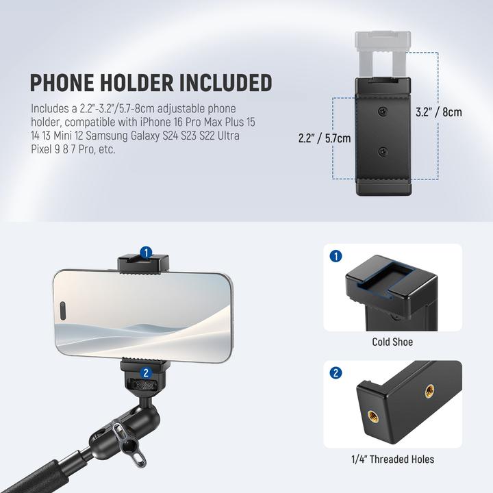 Produktbild Neewer Flexible Desk Camera Mount With Clamp