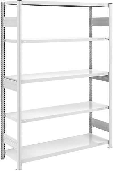 Produktbild Hofe Schwerlast-Steckregal, grau, beidseitig