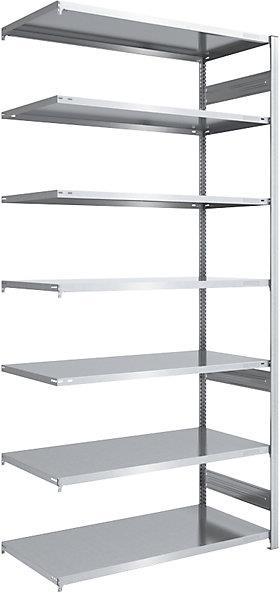 Actual product image eurokraft pro Storage boltless shelving unit, galvanised