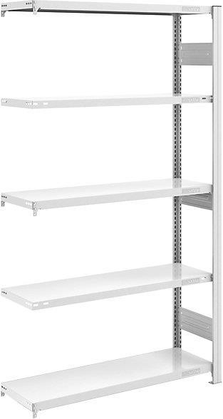 Image du produit Hofe Rayonnage emboîtable pour charges lourdes, gris, double face