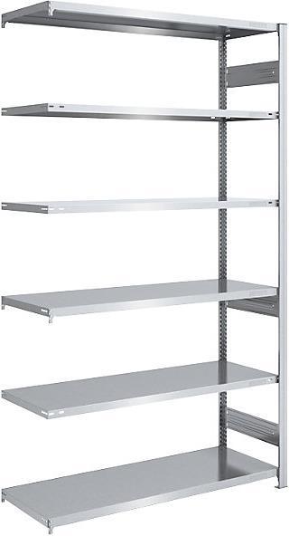 Actual product image eurokraft pro Storage boltless shelving unit, galvanised