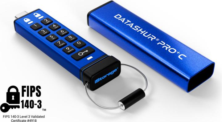 Immagine prodotto iStorage datAshur PRO+ Tipo C (512 GB, USB-C)