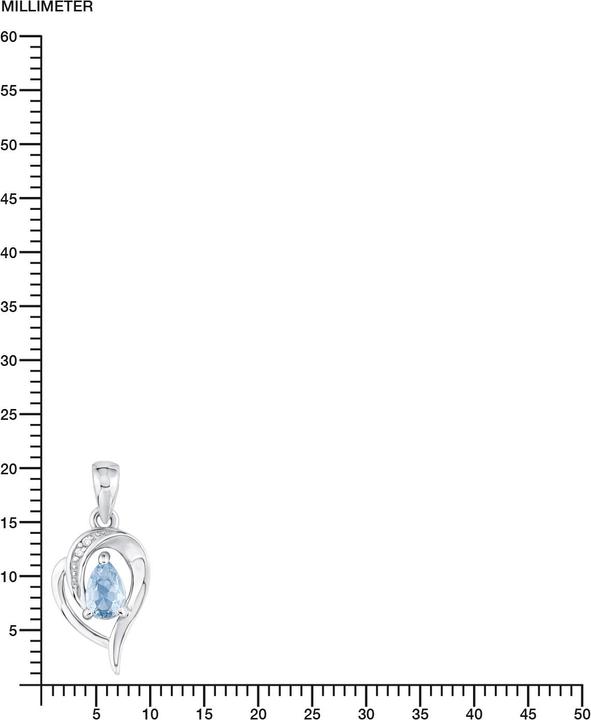 Immagine prodotto Amor Collana (Zirconia, Argento, 45 cm)