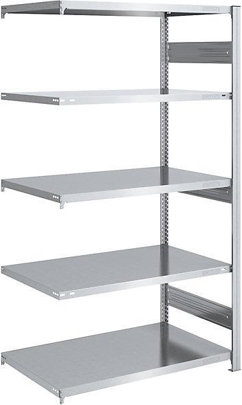 Actual product image Hofe Heavy duty boltless shelving, galvanized, both sides