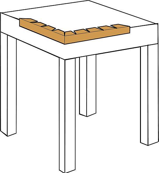 Actual product image kaiserkraft Edge protection strip