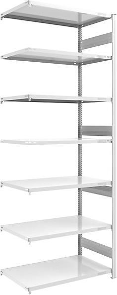 Immagine prodotto Hofe Scaffale senza viti per carichi pesanti, grigio, su entrambi i lati