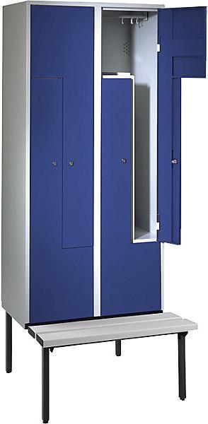 Gentian blue RAL 5010, Deep black RAL 9005, Light grey RAL 9006, Light grey RAL 7035