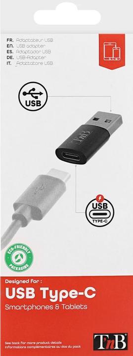 Produktbild T'nB USB-A/USB-C Adapter (USB 3.0, 18 W)
