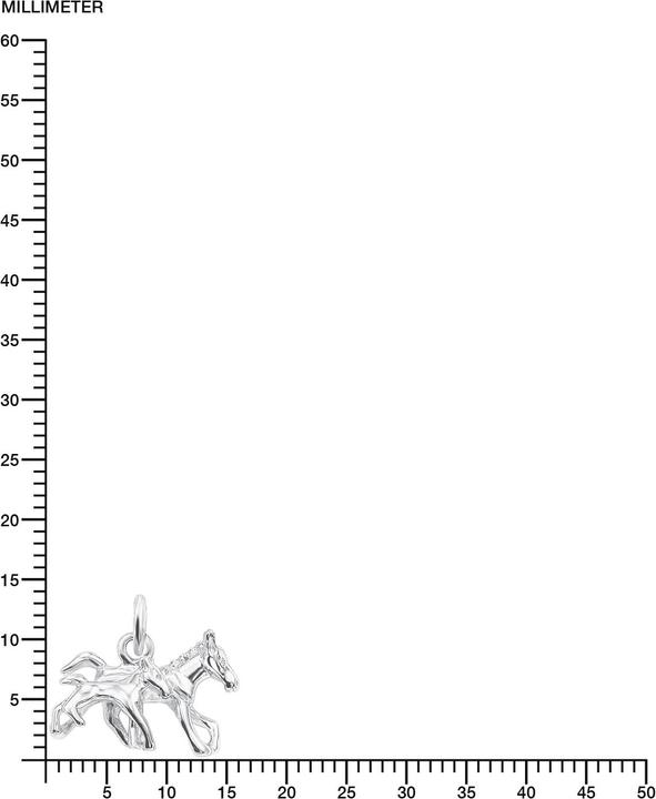 Produktbild Amor Pferd (Silber)