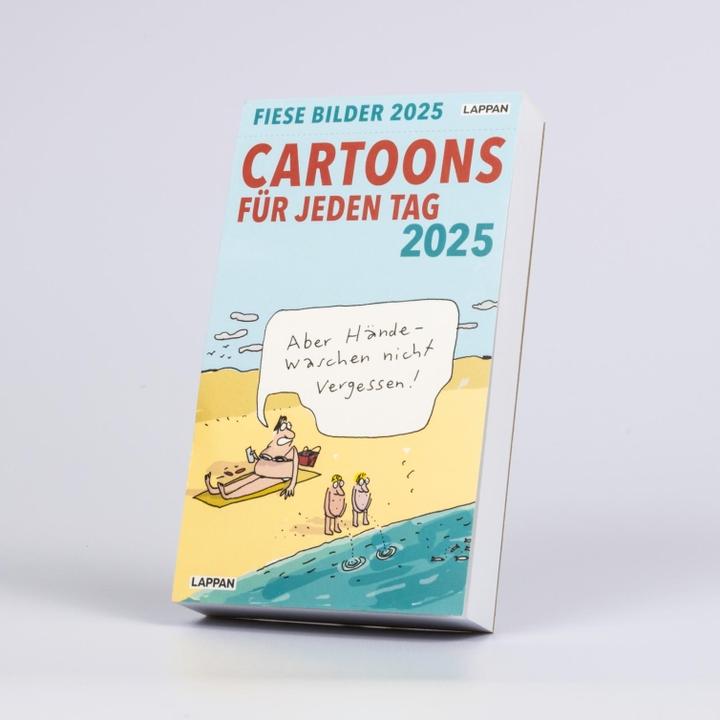Produktbild Fiese Bilder Cartoons für jeden Tag 2025: Tageskalender