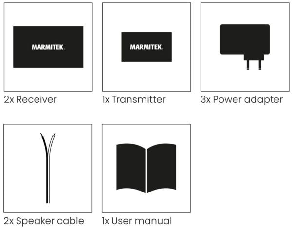 Produktbild Marmitek Speaker Anywhere 750 - Draadloze luidspreker Zender - Wireless Audio (25008492) (30 m)
