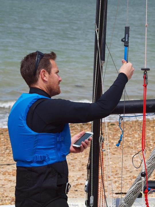 Actual product image Spinlock Rig Sense Shroud Tension Meter (One size)