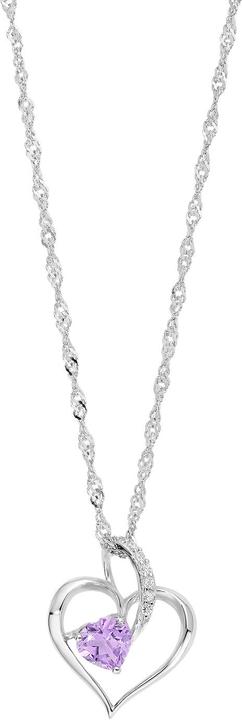 Image du produit Amor Coeur (Argent, Zircone)