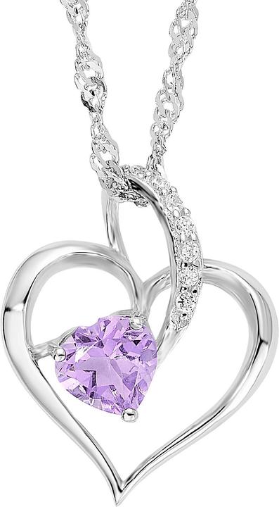 Image du produit Amor Coeur (Argent, Zircone)