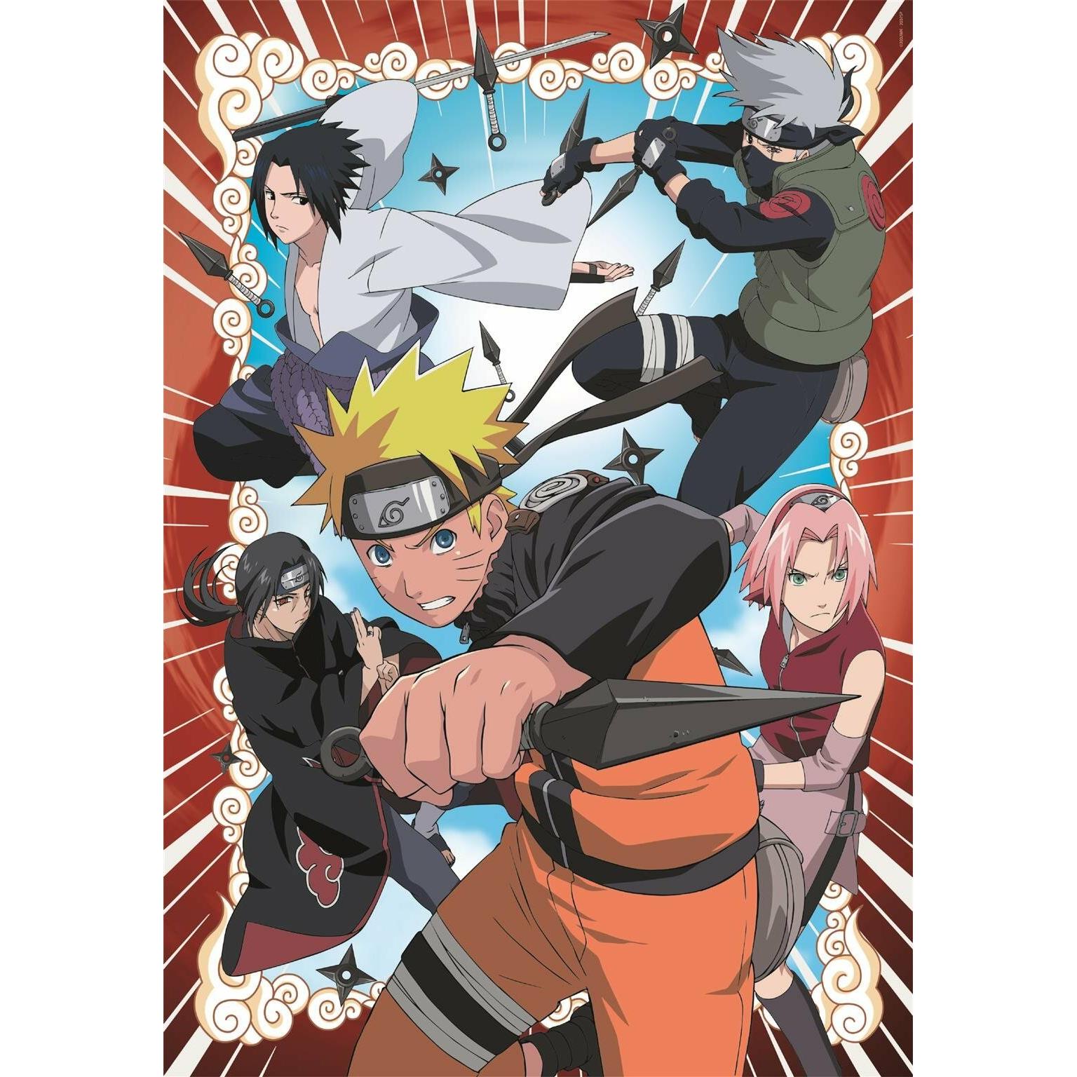 Thumbnail - Clementoni 1000 piece puzzle: Naruto Shippuden (1000 Teile)