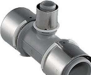 Actual product image Uponor S-Press prestee PPSU 50 x 32 x 50 mm