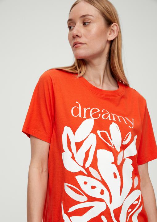 Actual product image S.Oliver T-Shirt Baumwollshirt mit Frontprint (44)