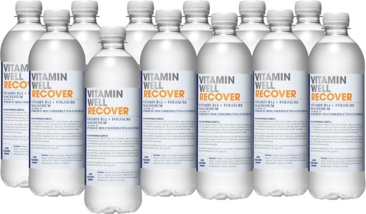 Immagine prodotto Vitamin Well Recupera (Fiori di sambuco-pesca, 12 x)