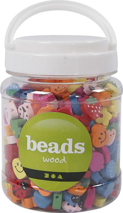 Actual product image Creativ Company Shaped wooden beads
