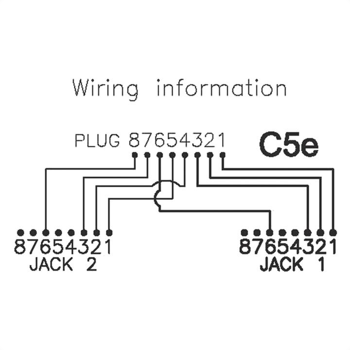 Produktbild Value RJ45 T-Adapter (RJ45, RJ45 (2x))