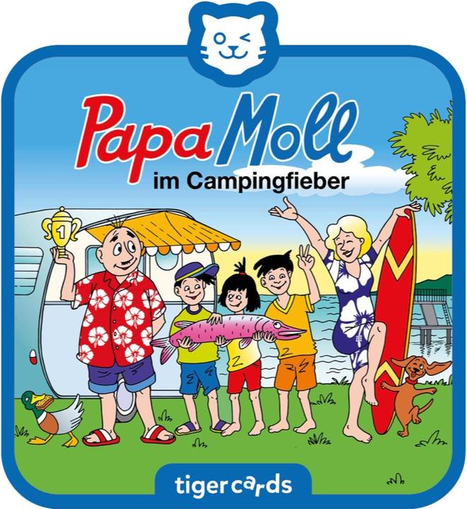 Produktbild Tigermedia tigercard - Papa Moll im Campingfieber (Schweizerdeutsch)